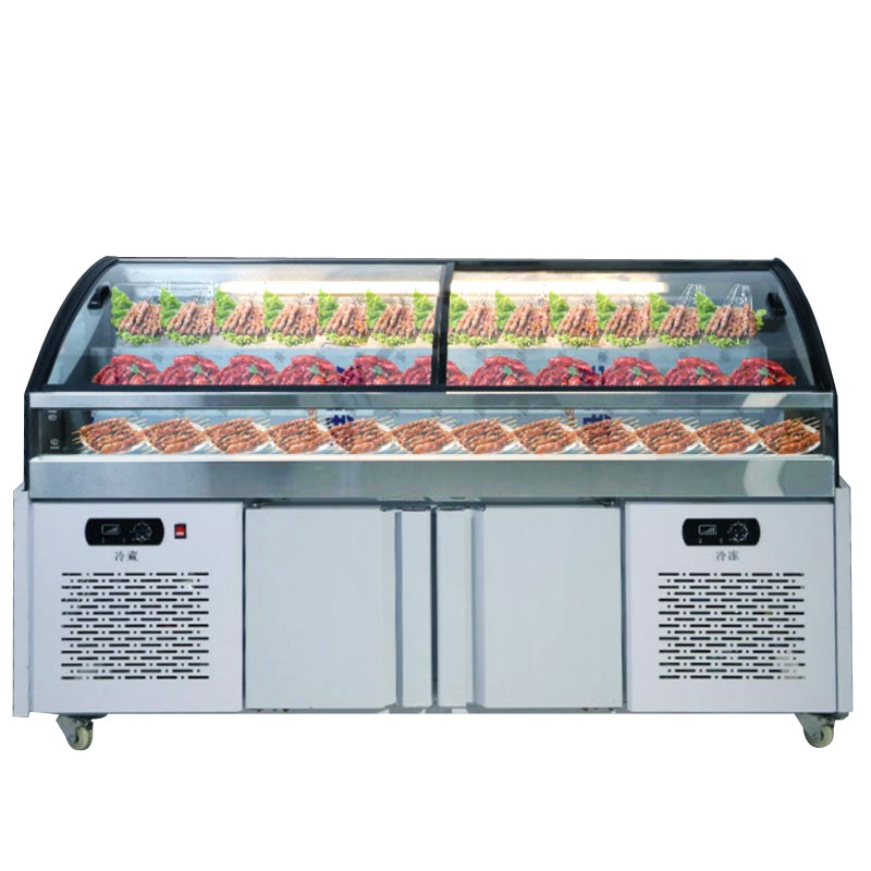 高款雙溫階梯柜